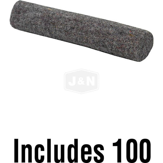 Oil Wick for Delco, Felt, 2.252" Length, 0.469" OD, Replaces 467-12018