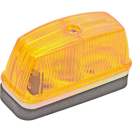Amber Clearance Marker Light 12V Rectangular 3.75" Incandescent Lamp