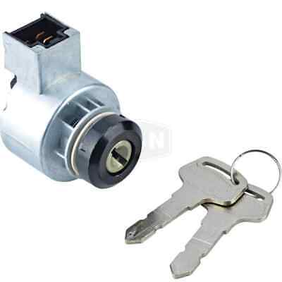 Ignition Switch for Kubota Tractors & Equipment - 4 Terminals, Threaded Stem
