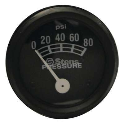 Oil Pressure Gauge 2" Black Bezel 0-80 for Ford/New Holland Tractors