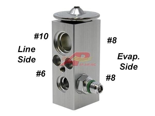 1696846C3, 2503783C91 A/C Expansion Valve Fits International - 1 Year Warranty