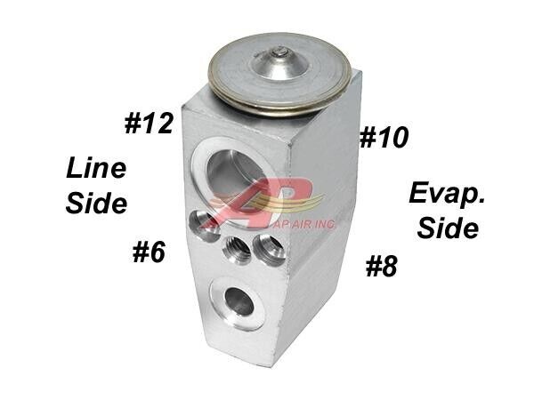 New A/C Expansion Valve 68153947AA Fits 2012-2016 Jeep Wranglers 1 Year Warranty