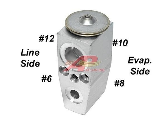 New A/C Expansion Valve 68153947AA Fits 2012-2016 Jeep Wranglers 1 Year Warranty