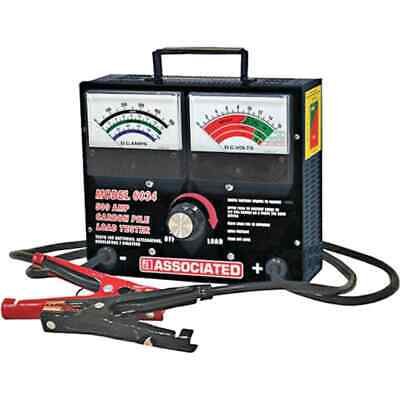 Battery Load Tester 6/12V 500A Carbon Pile with Dual Gauges & 4-Gauge Cables