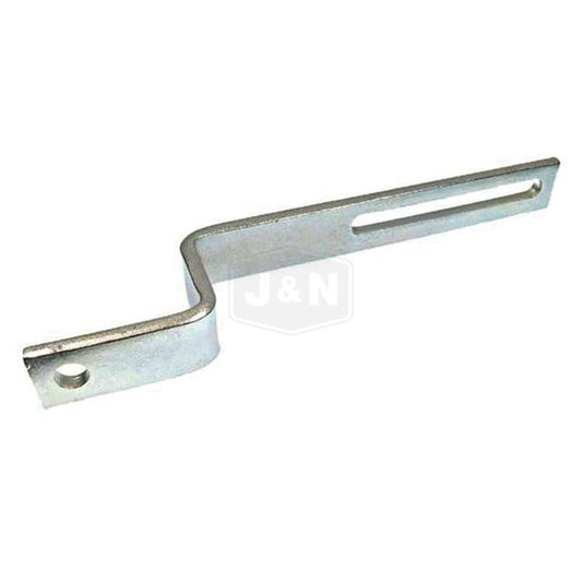 Alternator Bracket Steel 6mm Thick 10.7mm Hole 8.5mm Slot 230mm OAL