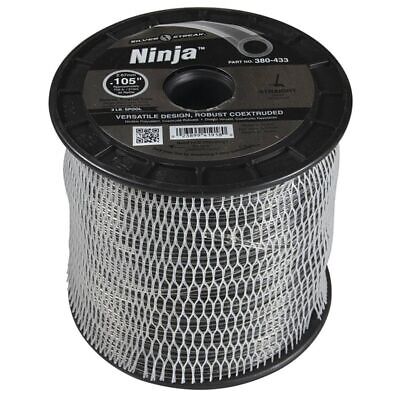 0.105" Trimmer Line 3 lb. Spool - 705' Length, Gray, Round Shape