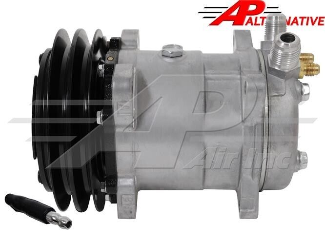 7807944 New A/C Compressor Fits Case 8820 8830 8840 Windrower - 1 Year Warranty