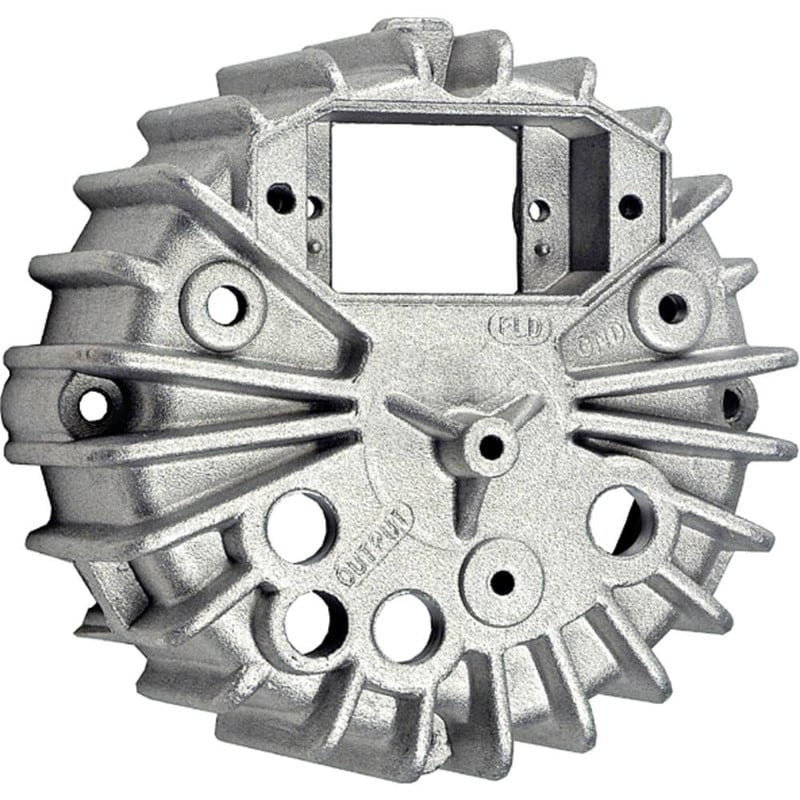 Alternator Housing for Various Models, Aluminum, 4 Thru Bolts, 122mm OD