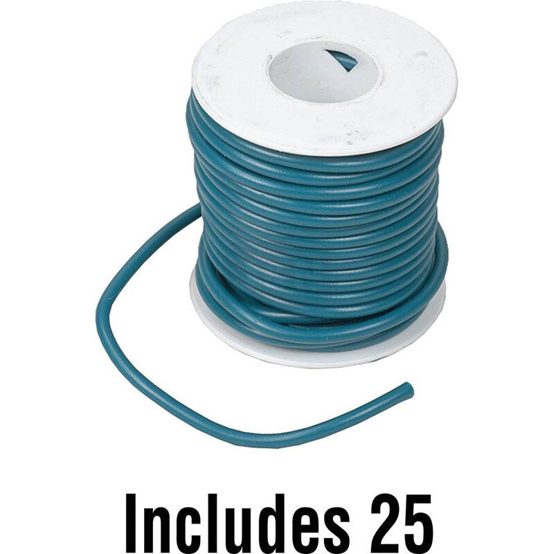 16GA 25FT Green Primary Wire - PVC Insulation, SAE J1128, GPT Type