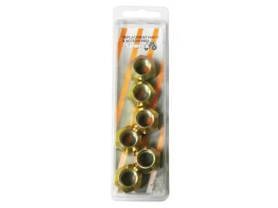 Front Wheel Nuts - 6 Pack, 1/2" UNF, Compatible with Ford/New Holland