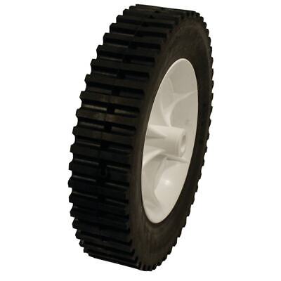 8" x 1.75" Rear Wheel for Walk Behind Mowers, Plastic, Gear Tread