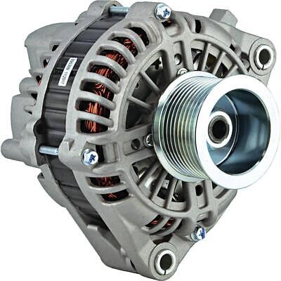 24V 100A Alternator for Mitsubishi - New, Clockwise Rotation, Solid Pulley