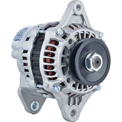 12V 50A Alternator for Mitsubishi & TCM Equipment - New, Solid Pulley