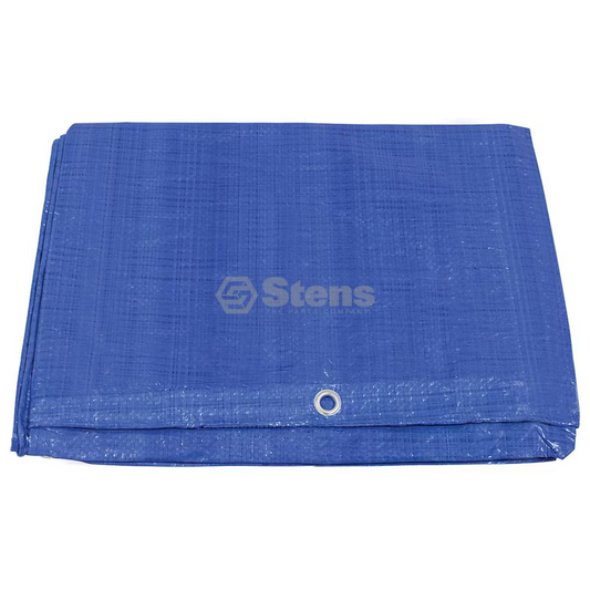20' x 20' Blue All Purpose Tarp Waterproof, UV Resistant Durable, Mold Resistant