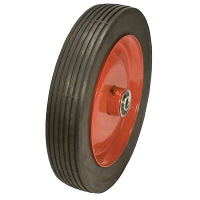 10" x 1.75" Steel Wheel with Ball Bearing & Grease Zerk for Lawn Equipment
