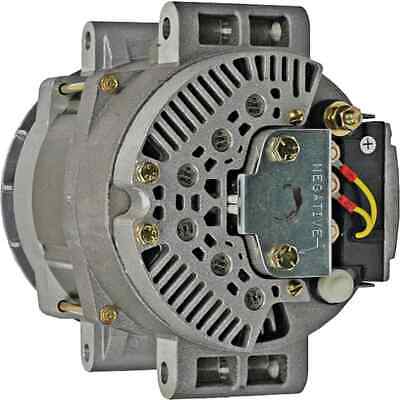 New 12V 185A Alternator for Trucks & Buses - External Fan, Negative Polarity