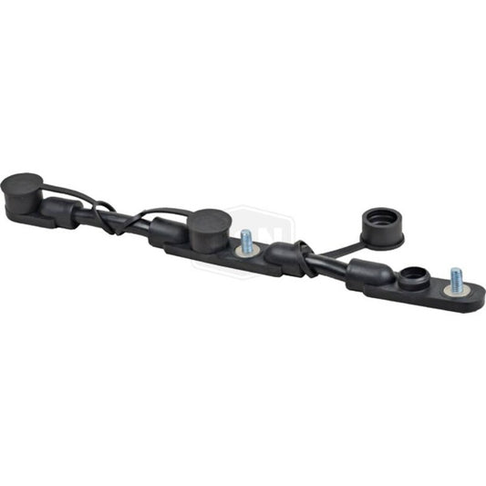 2/0 Jumper Battery Cable Harness with Protective Caps, 14" Length, Black