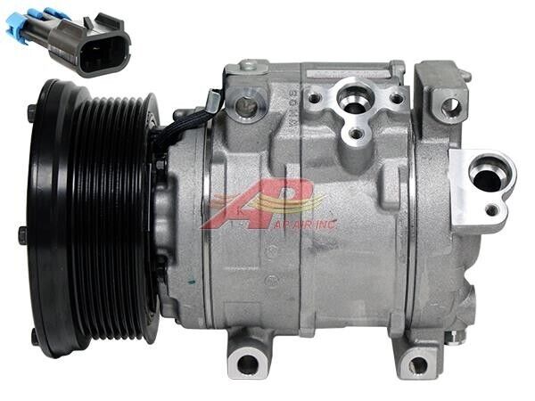 AH236432 Heavy Duty A/C Compressor Fits John Deere Tractors - 1 Year Warranty