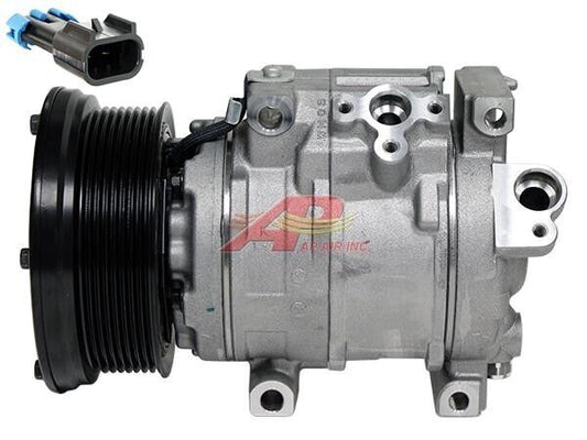 AH236432 Heavy Duty A/C Compressor Fits John Deere Tractors - 1 Year Warranty
