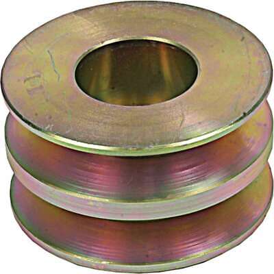 Delco 2G Pulley V-Groove Solid 3.126" OD 2 Grooves 16mm Belt Width