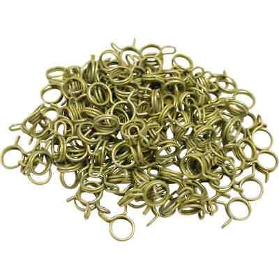 150 Pack 7/16" Double Wire Hose Clamps for Automotive & Plumbing Use