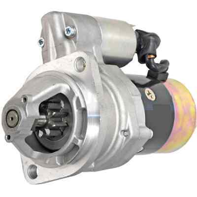 12V Starter Motor 9 Teeth for Komatsu Yanmar Hitachi WA95 4TNE106 New