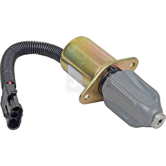 12V Shutdown Solenoid for Arrowhead, Bobcat, Cummins, Yanmar, New