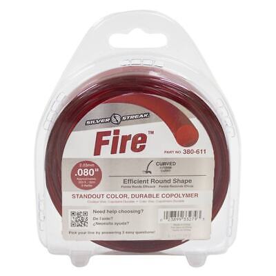 Red 0.080" Trimmer Line 1/2 lb. Donut - Durable Co-Polymer, 203' Length
