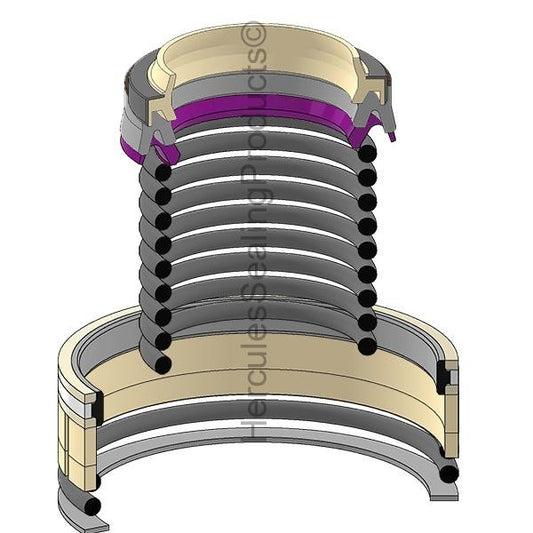 Blade Angle LH Cylinder for Komatsu D65PXi-18 Dozer 65mm Rod 110mm Bore