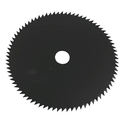 8" Steel Brushcutter Blade 80 Teeth for Clearing - 1" Bore Size