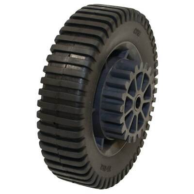 8" x 2" Wheel with 20 Tooth Gear Drive, 1/2" Bore, Gray Hub, Plastic