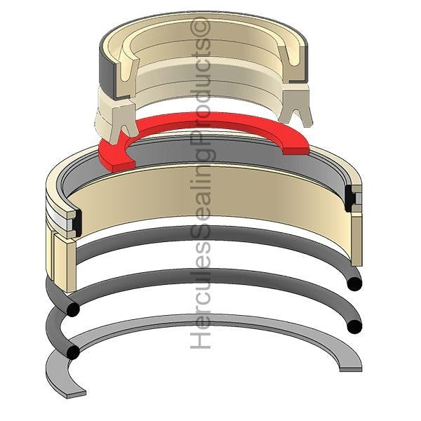 Backhoe Loader Kit 42N-6C-13340 for WB146-5 WB146PS-5 40x70 mm