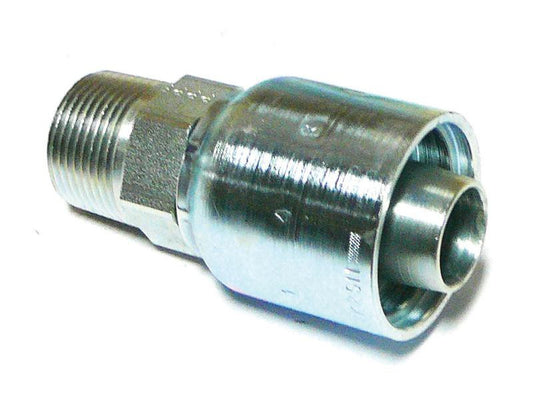 NPTF Male Pipe Fitting 10143-16-16 by Parker Hannifin - Versatile Use