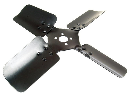 Metal 4-Blade Fan for Landini 5830, Massey Ferguson 135, 145, 148, 152