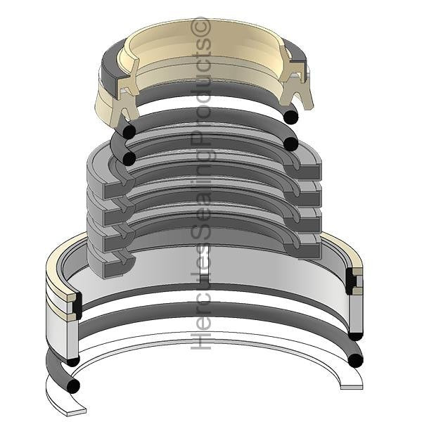 Blade Lift Cylinder for Komatsu PC55MR-3 PC45MR-5 Excavators 55x115mm