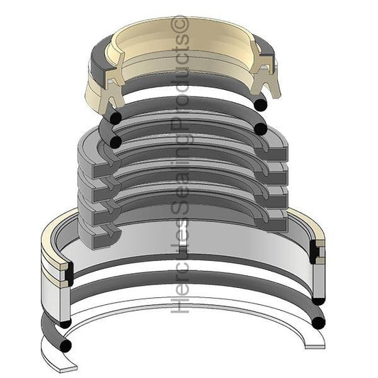 Blade Lift Cylinder for Komatsu PC55MR-3 PC45MR-5 Excavators 55x115mm
