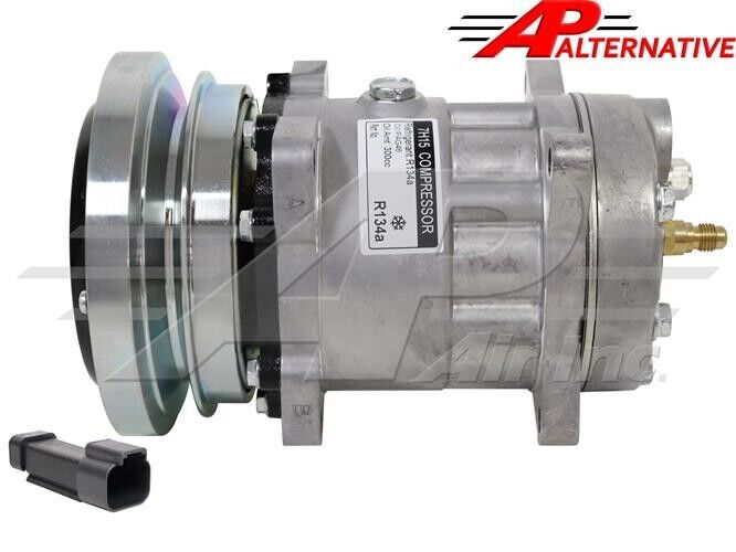 3E-1908 New A/C Compressor Fits CAT 420D 424D 430D 442D ++ Backhoe Loaders