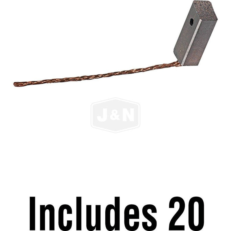 12V Brush for Mitsubishi Alternators - Fits Arrowhead 140-48000-20, FA66