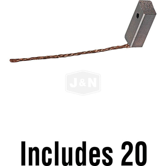 12V Brush for Mitsubishi Alternators - Fits Arrowhead 140-48000-20, FA66