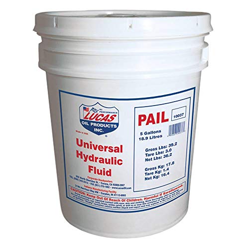 Stens 5 Gallon Hydraulic Fluid 051-651, Lucas Oil 10037