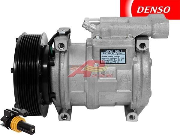 AT226273 New OEM Denso A/C Compressor With OEM Manifold - 1 Year Warranty