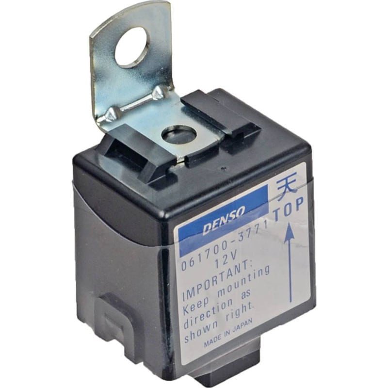12V Time Delay Relay with Mounting Bracket for Kubota Tractors & More