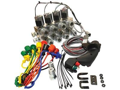 Remote StakMaster Multiplier Quad Valve Kit with Joystick Controller