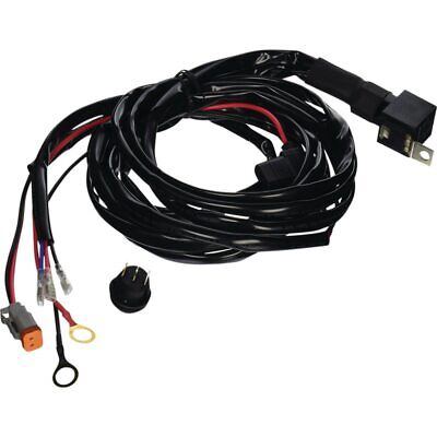 Wire Harness for Lights - Relay, Switch, Deutsch Connector - 2 Year Warranty