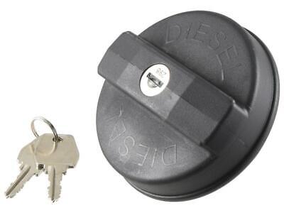 Fuel Cap With Lock - Plastic, Fits AGCO, Case IH, John Deere, Ford, Fendt