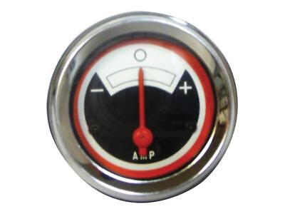Ammeter Black/Red Face for White Oliver Tractors 1550 1555 1600 1650 1750
